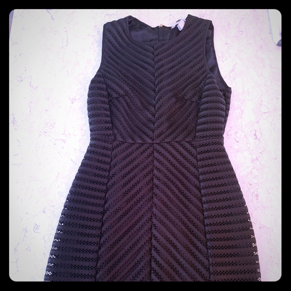 H&M black cocktail dress.
